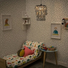 ValueLights Children's Black And White Football /Nursery Ceiling Pendant Light Shade