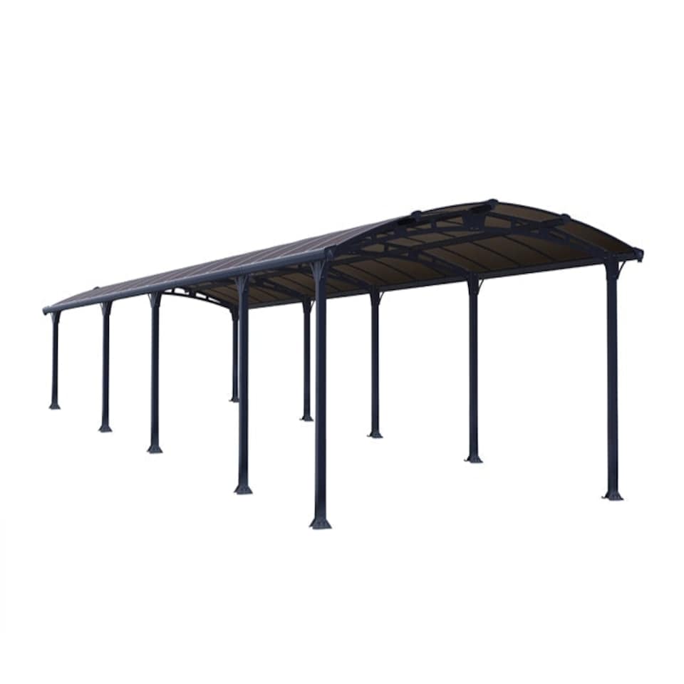 image 1 of Arcadia Carport 10600 - Polycarbonate - L1077 x W359 x H242 - Grey Grey