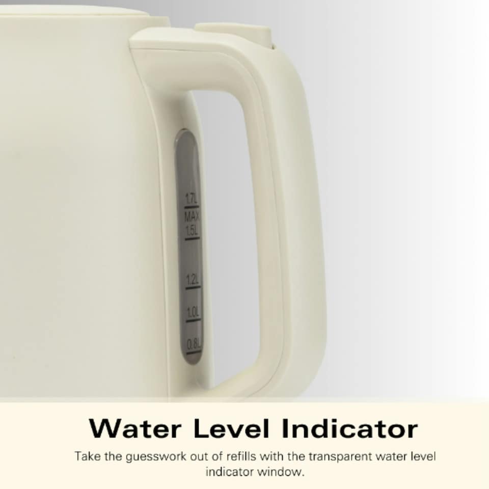 image 1 of Hamilton Beach 1.7L Kettle, 2 Slot Toaster & 20L, 700W Microwave Set - Ella Collection - Cream