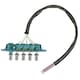 image 5 of SPARES2GO 5 Button Control Selector Switch for Homeking FW60.2SS FW70.2SS FW90.3SS Cooker Hood + Cable Connector