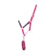 image 1 of Little Rider Sabrina Horse Headcollar and Leadrope - Navy/Pink - Full