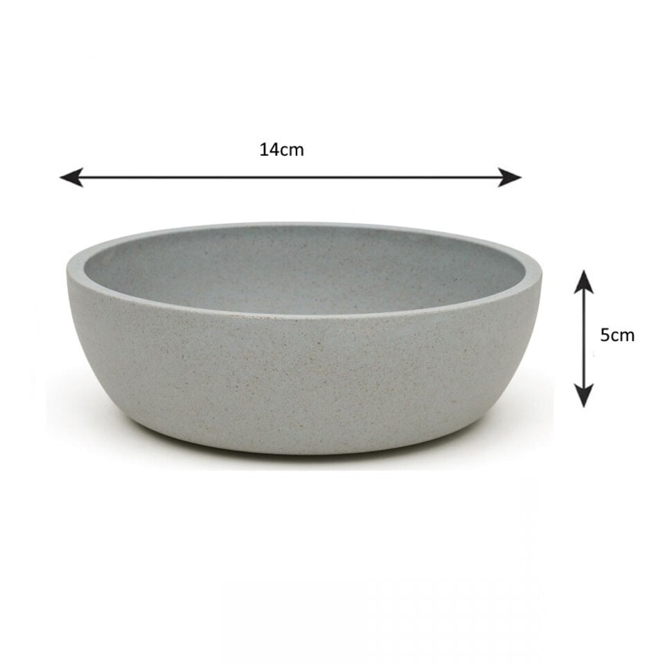image 1 of Zoon FloorGrip Bamboo Pet Bowl 14cm Blue | Sky Blue