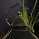 image 6 of 28cm LED Christmas Glitter Water Spinner Antique Lantern Snowy Gonk Scene