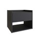 image 7 of GFW Harmony Wall Mounted Pair of Bedside Tables - Anthracite