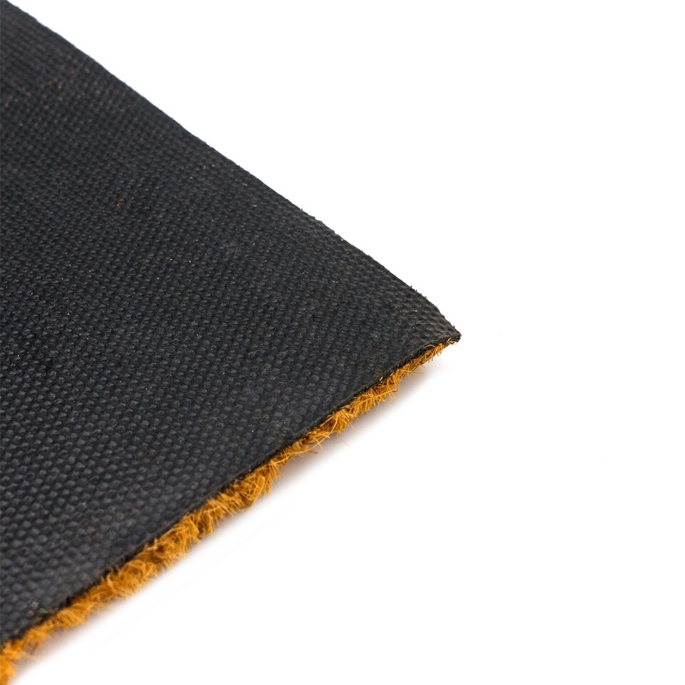 image 1 of Nicola Spring Coir Door Mat - 60 x 40cm - Black Star