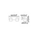 image 2 of Coco Twin Spotlight Wall Lamp White 2x GU10
