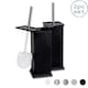 image 1 of Harbour Housewares Square Toilet Brushes - Black - Pack of 2 Black