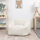 image 1 of Kids Teddy Bear Armchair Bean Bag Natural Childrens Bean Bags | Cream | Natural | M | 1