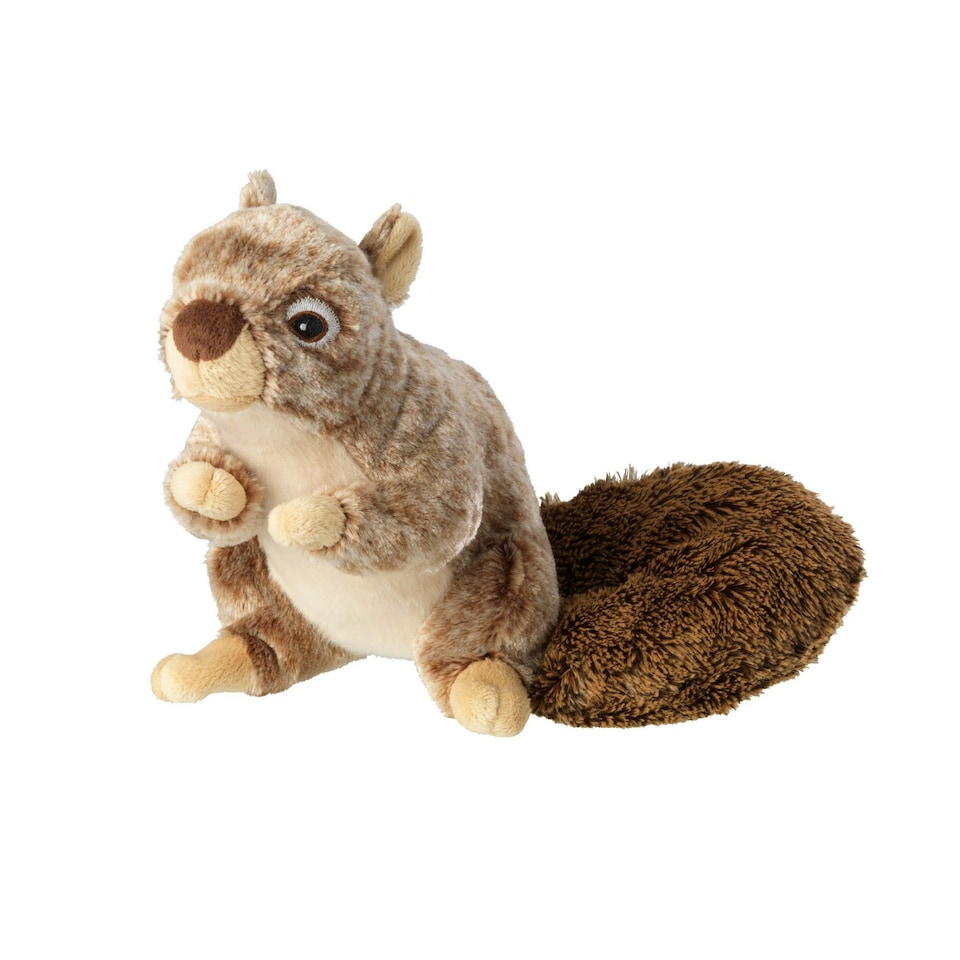 House Of Paws Woodland Squirrel Plush Dog Toy - Brown - One Size