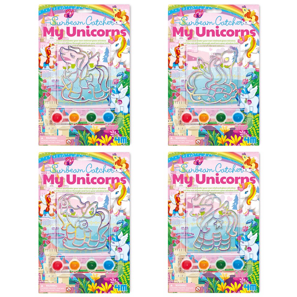 image 1 of Sunbeam Catcher - My Unicorns (4 Assorted)
