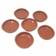 image 2 of Verano Spanish Ceramics El Toro Glazed Set of 6 Tapas Bowls - 12cm Brown | Brown | Brown | 6