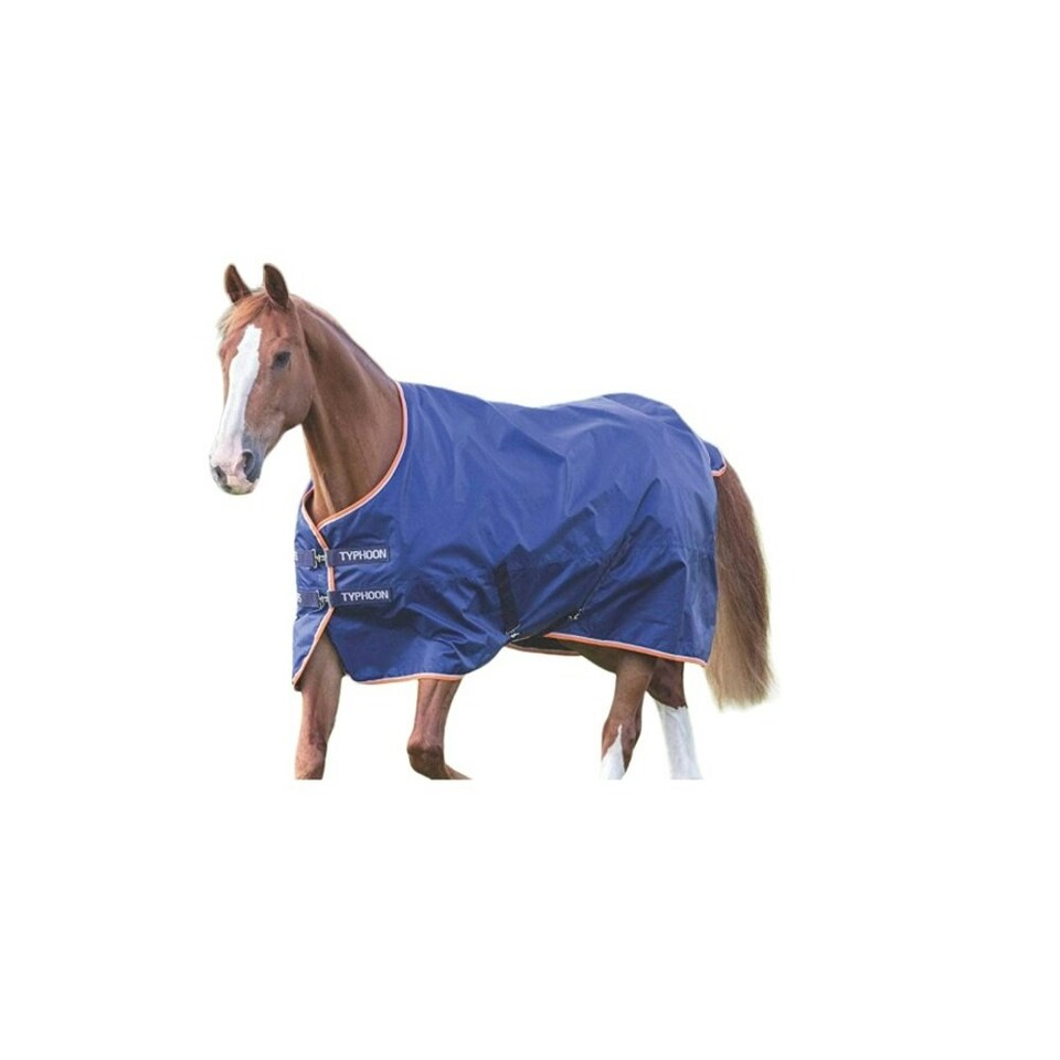 Tempest Typhoon Horse Turnout Rug - Navy - 4.6in