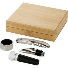 Seasons Syrat Wine Set - Silver - One Size