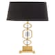 image 4 of Interiors by Premier Gold And Crystal Table Lamp Gold