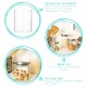 image 2 of Argon Tableware Scandi Storage Jars with Metallic Lids - 550ml - Silver - Pack of 3