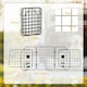 image 7 of PawHut Dog Guard for SUVs, Vehicles, Vans, Car Barrier with Adjustable Width