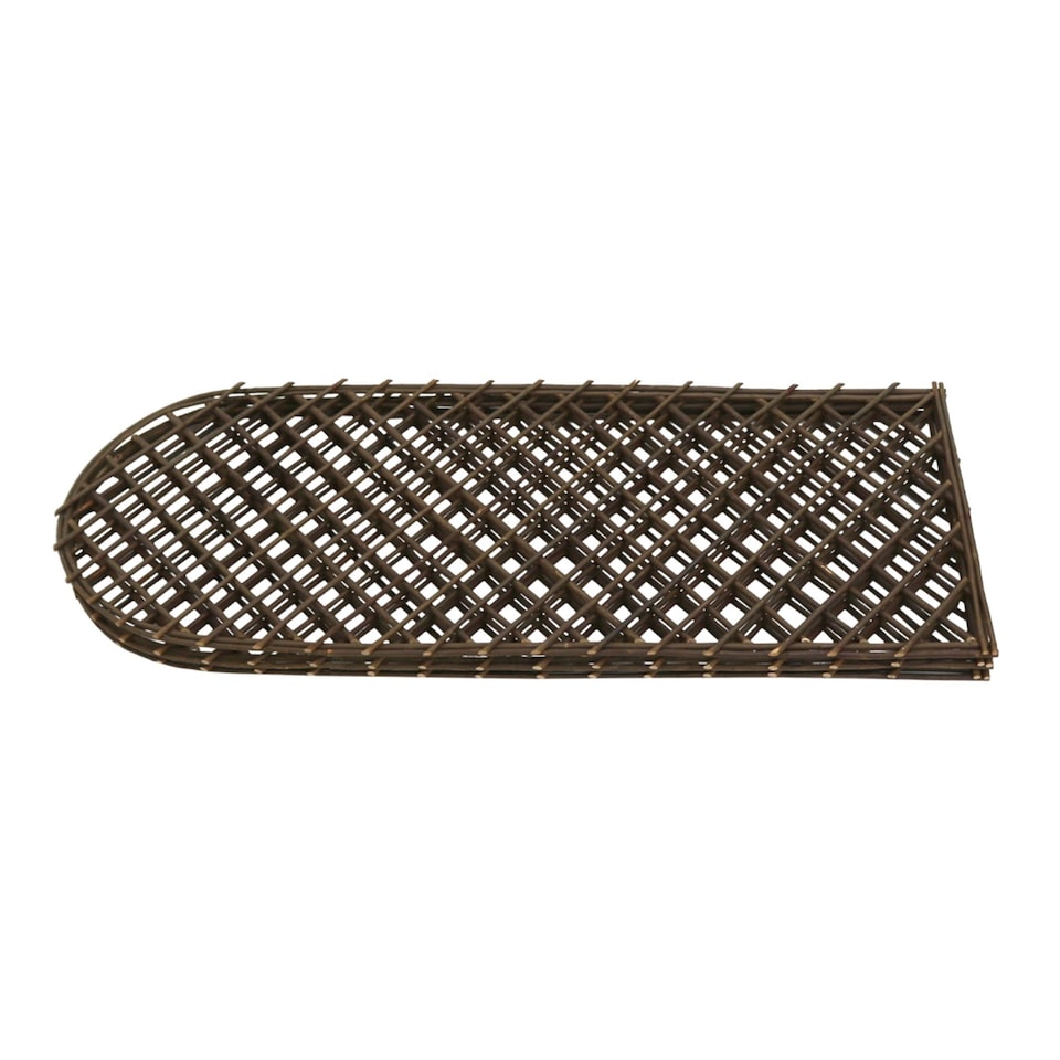 image 1 of Set of 2 Willow Trellis Fencing Panel Screen Climbing Trellises