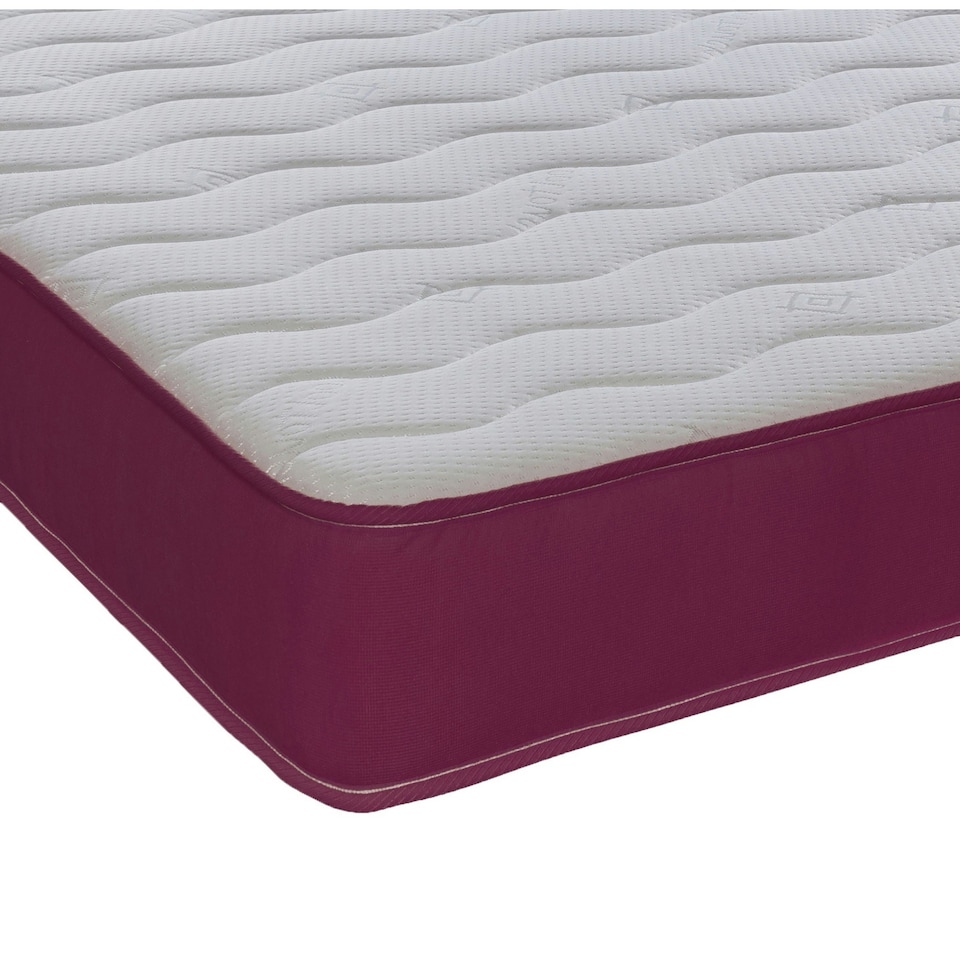 image 1 of Hybrid Memory Foam & Pinna-Coil Mattress - Soft/Medium Comfort, Cooltouch + | Purple | King