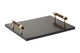image 3 of Roma Rectangular Tortoise Shell Tray