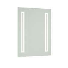 Battery Operated Illuminated Bathroom 600mm Strip Rectangular Mirror | Clear | Mirrored glass | 1