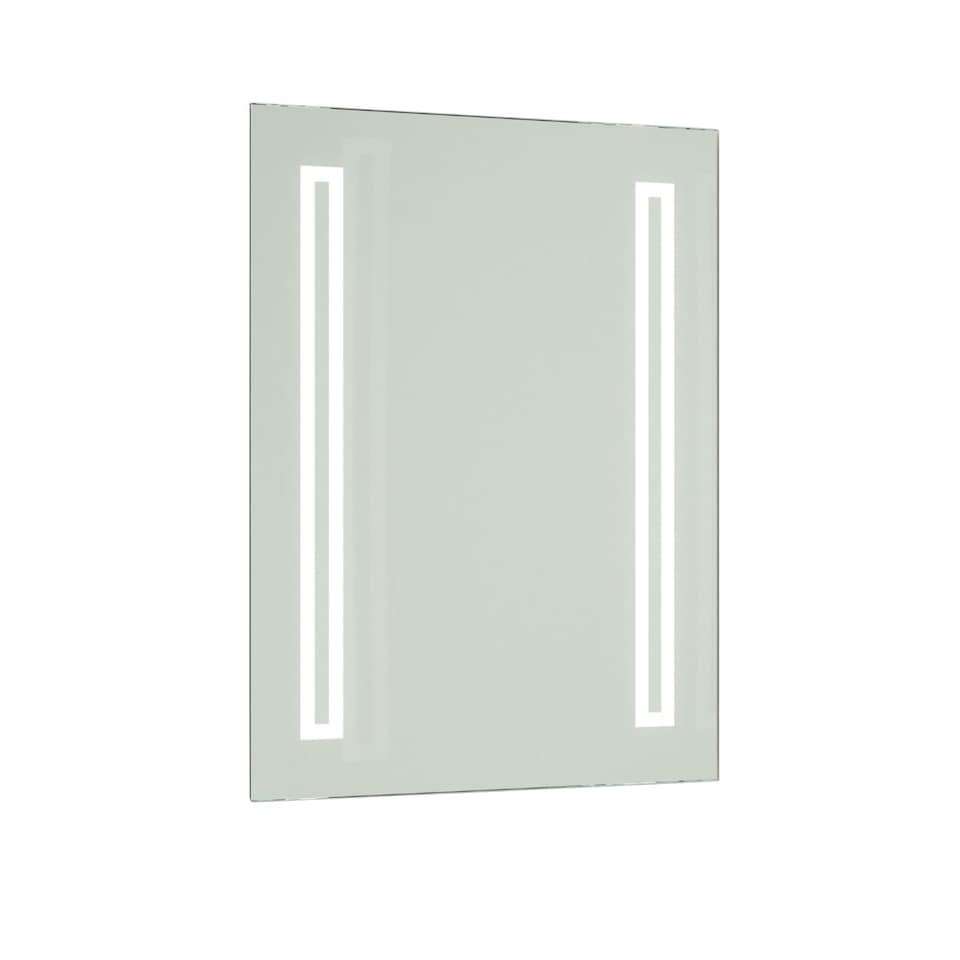 image 1 of Battery Operated Illuminated Bathroom 600mm Strip Rectangular Mirror | Clear | Mirrored glass | 1