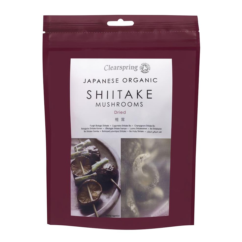 Organic Japanese Shiitake Mushrooms 40g (Clearspring) | Multi