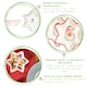 image 2 of Nicola Spring Father Christmas Star Serving Plates - 18cm - White | White | White