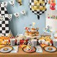 image 3 of Go! Checkered Flag Racing Party Hats 16cm - Pack of 6