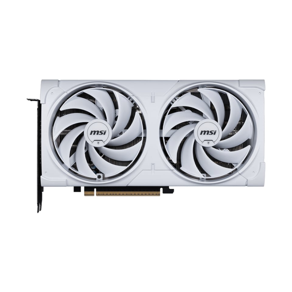 image 1 of MSI Geforce RTX 5070 VENTUS 2X 12GB OC Graphics Card - White