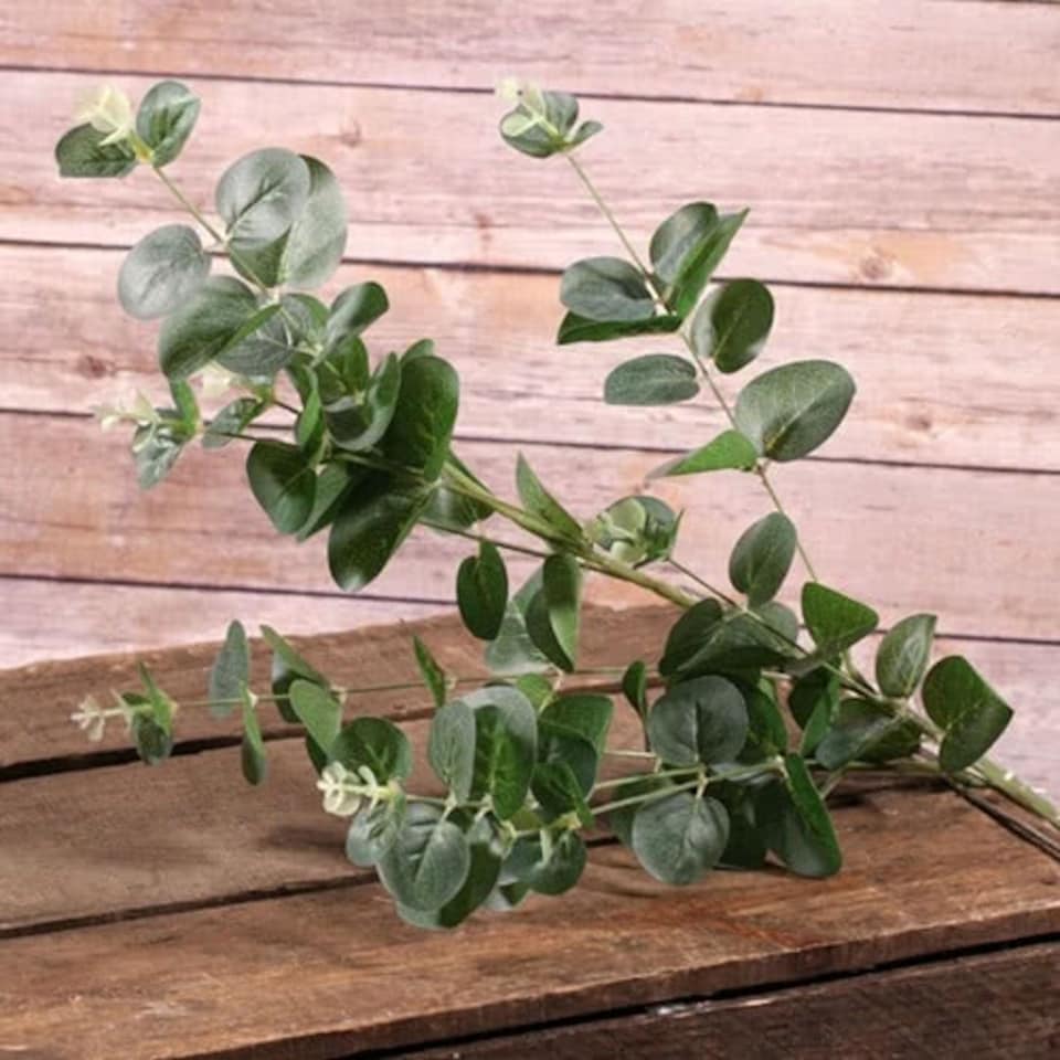 Artificial Green Eucalyptus Spray 84cm