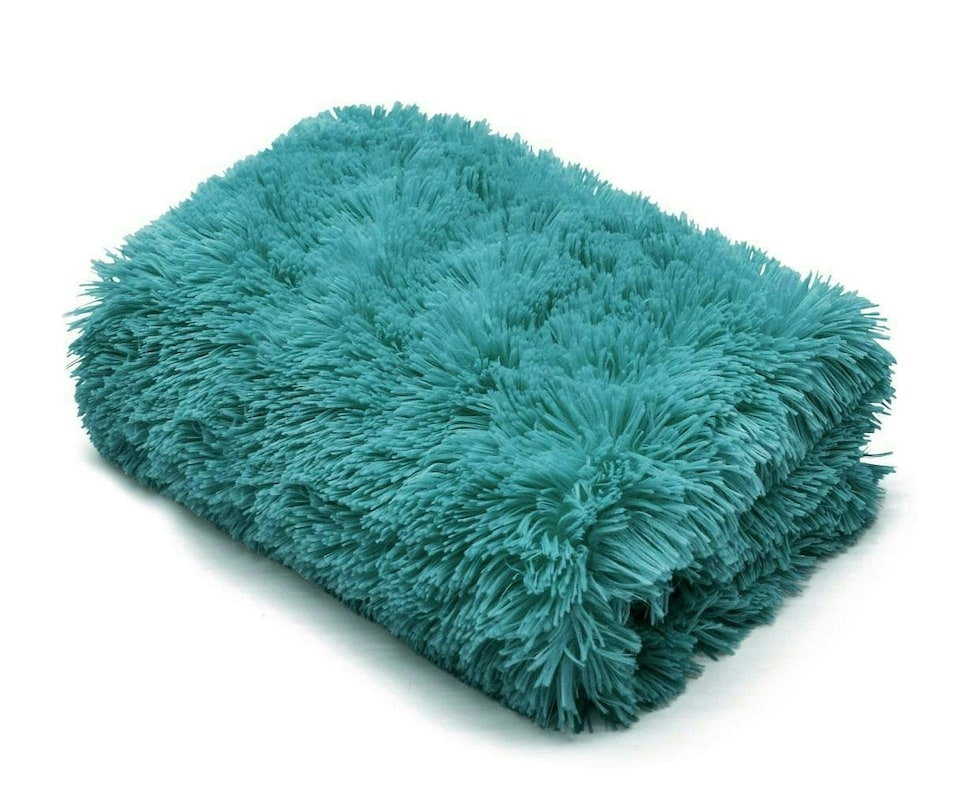 image 1 of Cuddles Teal Throw 150x200cm