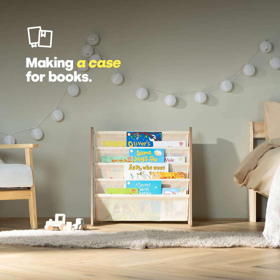 image 1 of Childrens Bookcase Cream