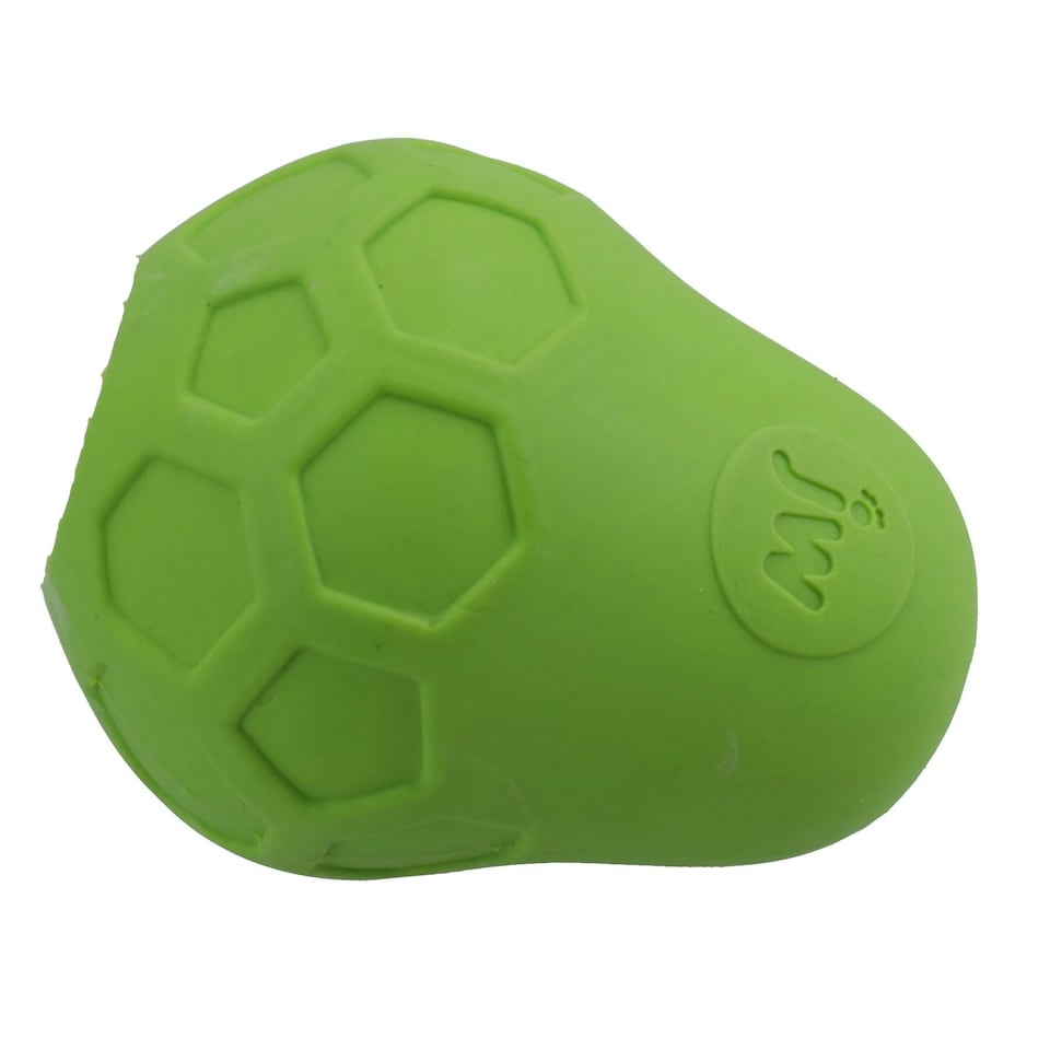 image 1 of Small Rubber Green Tumble Tease Dog Interactive Play Treat Fillable Toy Gift