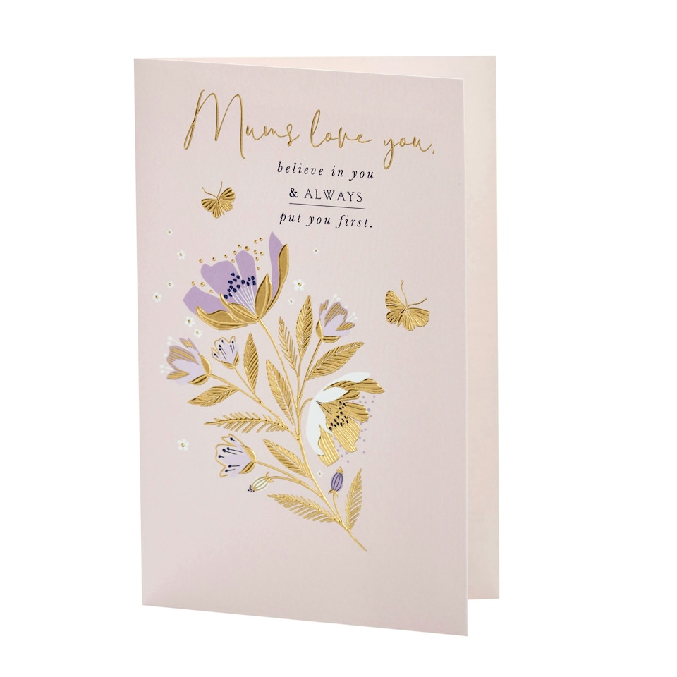 image 1 of Mum Birthday card - Florals