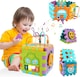 image 1 of Activity Cube Baby Toys, 6 in 1 Musical Activity Cube Educational Toy
