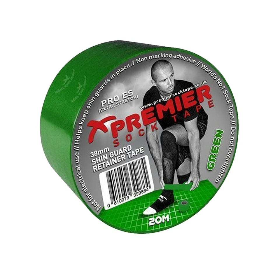 image 1 of Premier Shin Guard Tape - Green - One Size