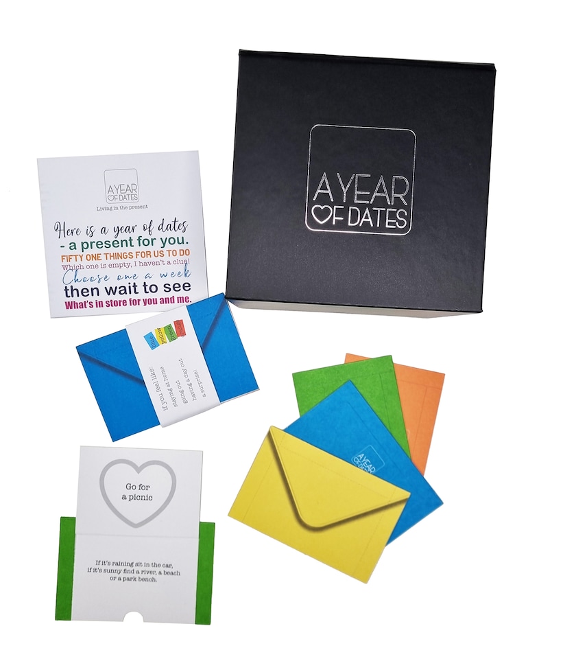 image 1 of A Year of Dates - Valentines Day Gift