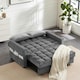 image 3 of Madrid 2 Seater Loveseat Pull Out Sofa Bed Grey