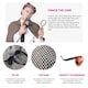 image 2 of Victorian Detective Costume with Pipe & Magnifying Glass Brown | XL