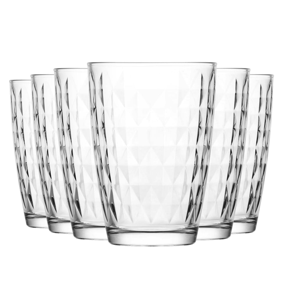 image 1 of LAV Artemis Highball Glasses - 415ml - Clear - Pack of 6 Clear