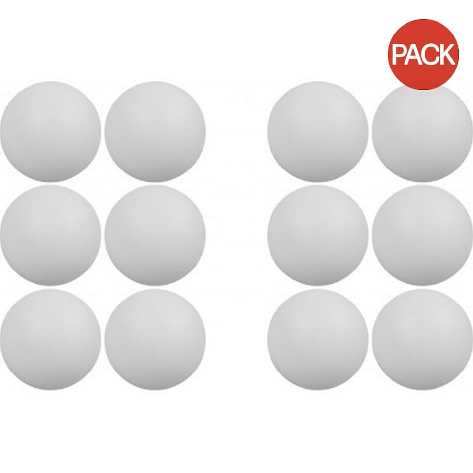 Lion Table Tennis Balls (Pack Of 12) - White - One Size