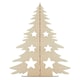 image 3 of MidOcean Tree And Paint Wooden Christmas Tree - Wood - One Size Brown