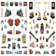 image 4 of Eyelike Stickers Trains - 18D Kids Activity & Sticker - PAPERBACK - 9781523511273