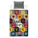 image 1 of Game of Thrones Icons Duvet Cover Set - Grey - Single Grey | Single