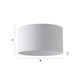 image 8 of ValueLights Reni Large Grey Fabric Pendant Shade | Grey