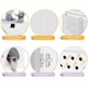 image 4 of Yaheetech Wooden Enclosed Litter Box White | One Size