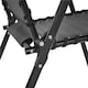 image 6 of Yaheetech Set of 2 Outdoor Texteline Folding Dining Chairs with Backrest-Dark Grey | Grey | Dark Grey | One Size | 1