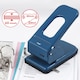 image 4 of Heavy Duty Two Hole Puncher with Measuring Guide