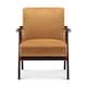 image 3 of Velvet Gold Selma Accent Chair