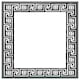 image 4 of Greek traditional meandor (Picture Frame) Brown | Oak | XL